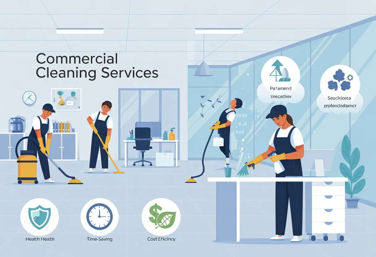 The Role of Cleaning Services in Maintaining Professional Workspaces