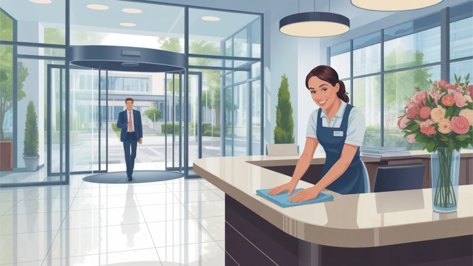 The Role of Cleaning Services in Maintaining Professional Workspaces
